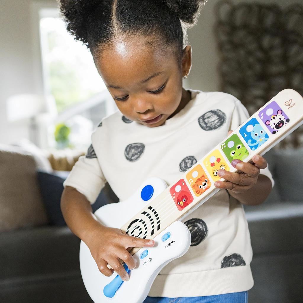 Kids II Japan Baby Einstein Magic Touch Guitar [12 Months~] Rock Music Instrument Wooden Toy 12396