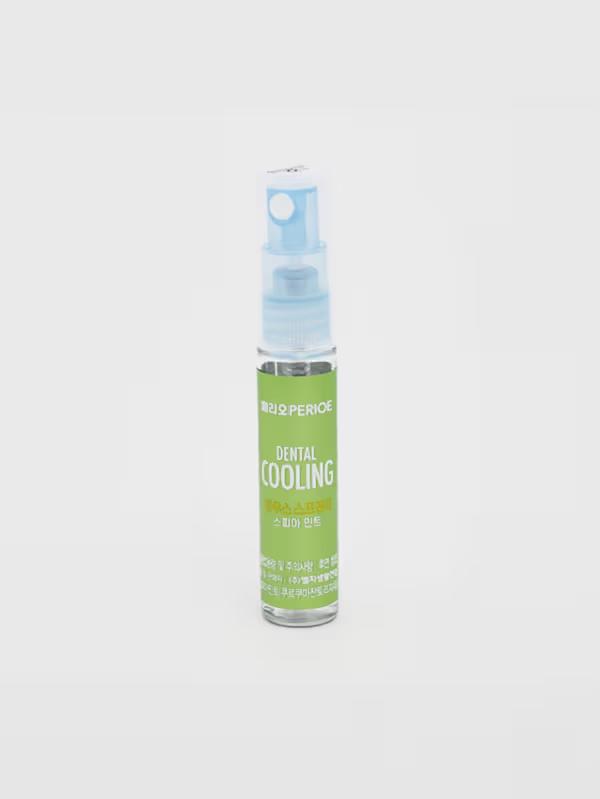Crisp & Cool Confidence: Perioe Dental Cooling Mouth Spray (6.2ml) - Spearmint