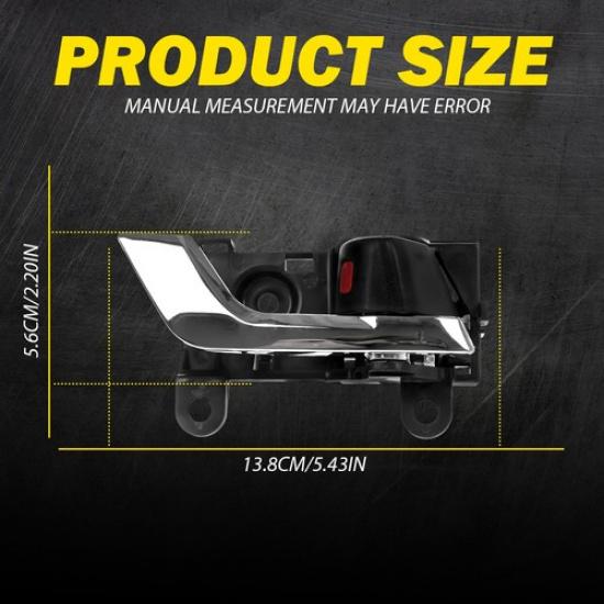 Right Passenger Fit 2008-2013 Toyota Highlander Car Interior Inner Door Handle M