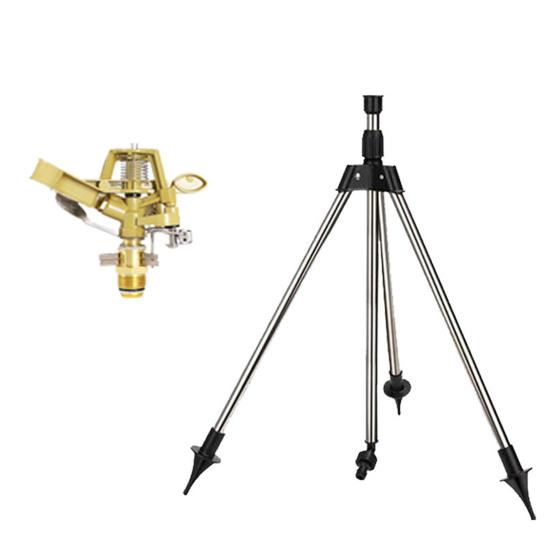 Zraszacz obrotowy na statywie Automatyczny obrót o 360 stopni Stabilna konstrukcja Regulacja wysokości Duża powierzchnia osłony Podlewanie roślin