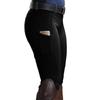 Full Seat Equestrian Breeches Anti-pilling Navy Horse Riding Tights Pocket Hip Lift Equestrian Pants Horse Racing Trousers
