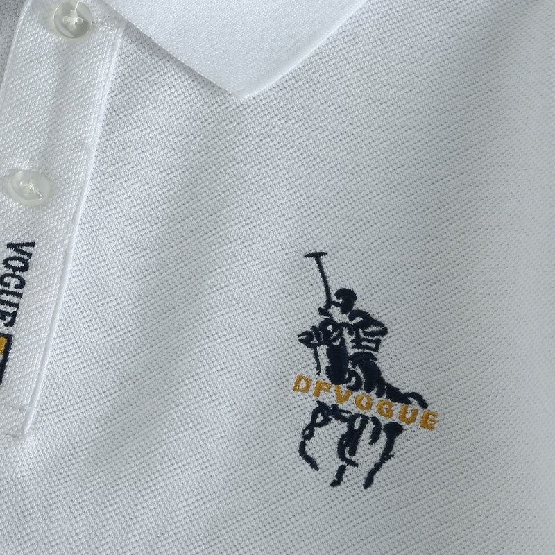 Odm Company Goods! Exported to Japan, Foreign Trade Surplus Polo Shirts, Casual Collared Shirts with Embroidery, Large Size Short-Sleeve T-Shirts