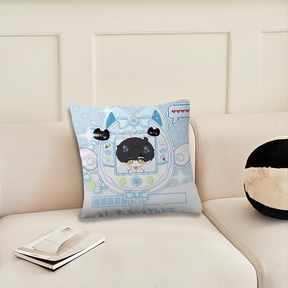 Love and Deepspace Merry virtual pet cushion cover Pillow Cover Decoration Room Home Sofa living Office Car Nordic Simplicity