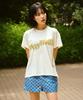 Yunibeoseugameonteu Happy Family Crop T-Shirt_Ivory