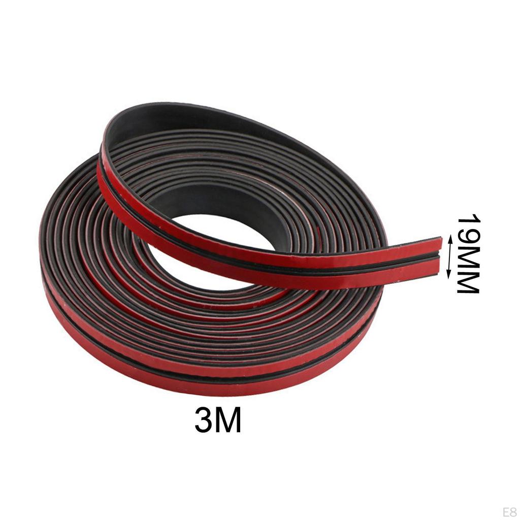 Car Sunroof Seal Strip ,T Shape ,Premium ,Rubber ,Windshield Weather Stripping for Vehicle ,Small