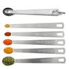 Practical 5pcs/Set Mini Measuring Spoon Baking Tools Stainless Steel Kitchen Seasoning Spoon Multiple Size Spoon