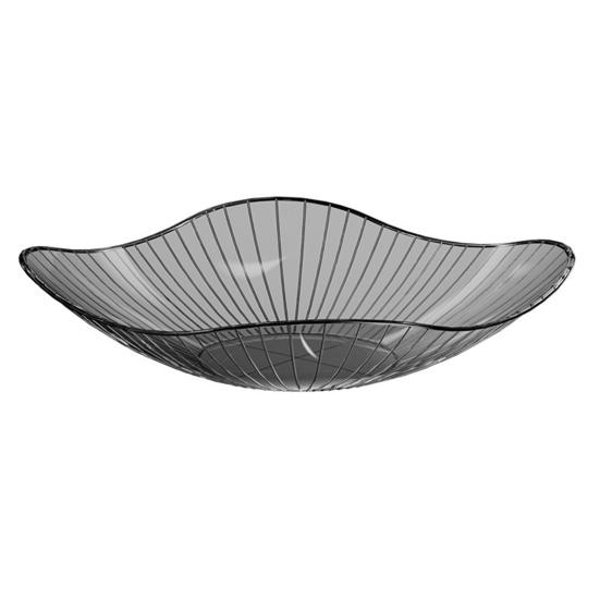 

Fruit Plate Transparent Kitchen Storage Jar Safe Food Contact Snack Organizer for Snacks Vegetables Dried Fruits D