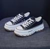 Womens Shoes  Spring And Summer New Breathable High Platform Woman Tennis Shoes Casual Canvas Sneakers For Women