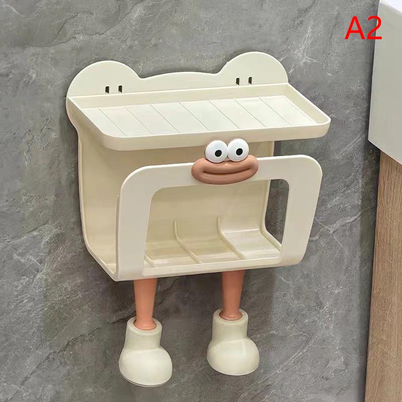 

Милая мультяшная коробка для влажных салфеток, настенная коробка-ящик для ванной комнаты, для хранения молочного масла, веера, разных предметов, влажных салфеток, салфеток для рук