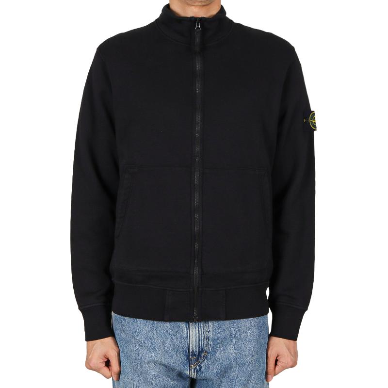 STONE ISLAND Giacca da Uomo a Manica Lunga con Zip e Collo Alto, Patch Monocolore, Giubbotti L1S156100063S0051-V0029