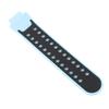 Cinturino Intelligente per Bambini da 15mm Resistente all'Acqua Leggero in Silicone Sostituzione con Fibbia in Acciaio Inossidabile per Sport Blu