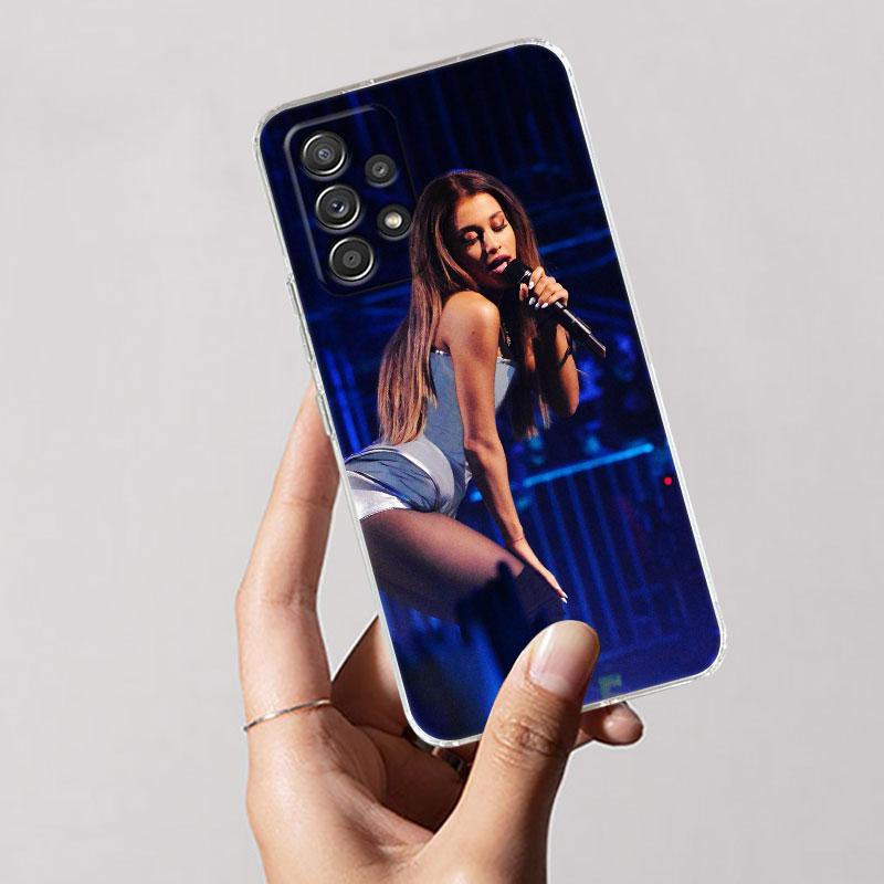 Lana Del Rey Sexy Model For Samsung Galaxy A55 Case A54 A52 A53 5G A15 A14 A13 A23 A51 A34 A35 A33 A32 A72 A71 Clear Phone Cover
