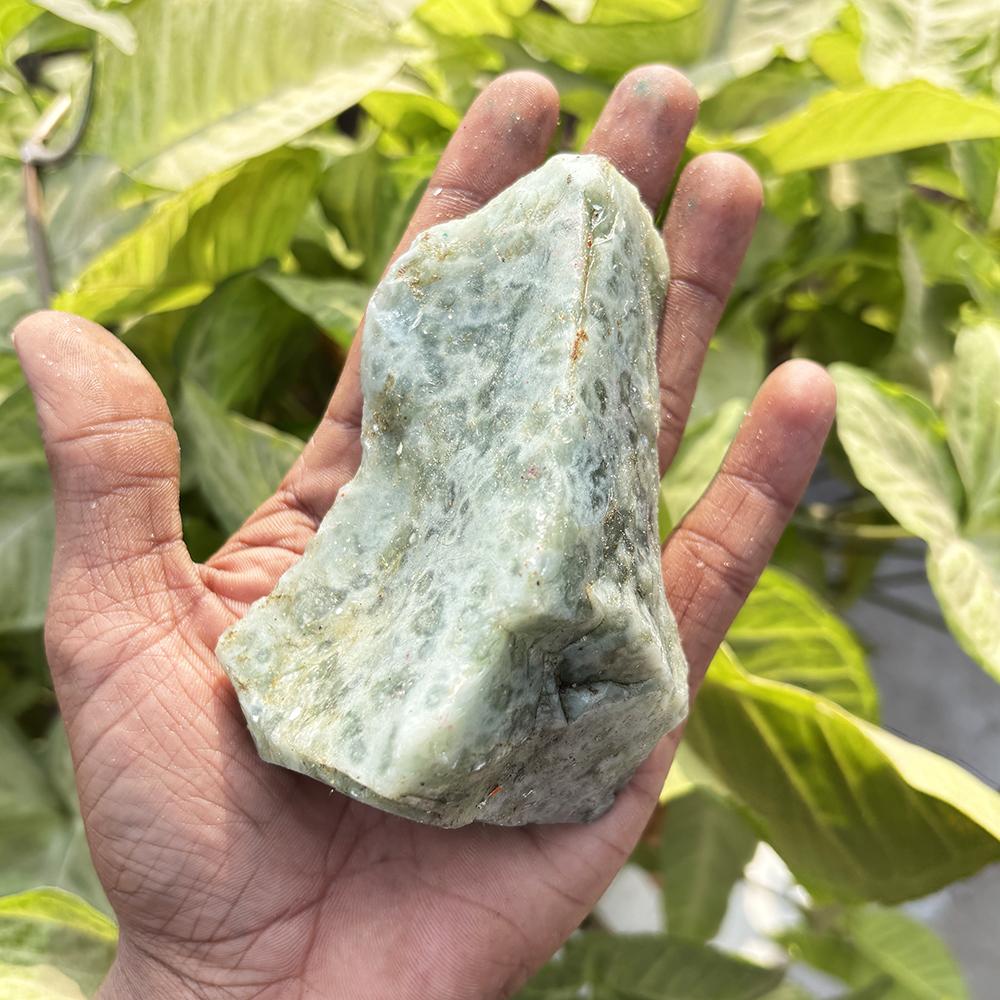 Natural Blue Apatite Loose Gemstone 1463.6 ct Large Uncut Raw Rough for Lapidary and Gem Collections