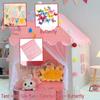 Princess Castle Indoor Play Tent with Mosquito Net for Kids - Birthday Gift Idea