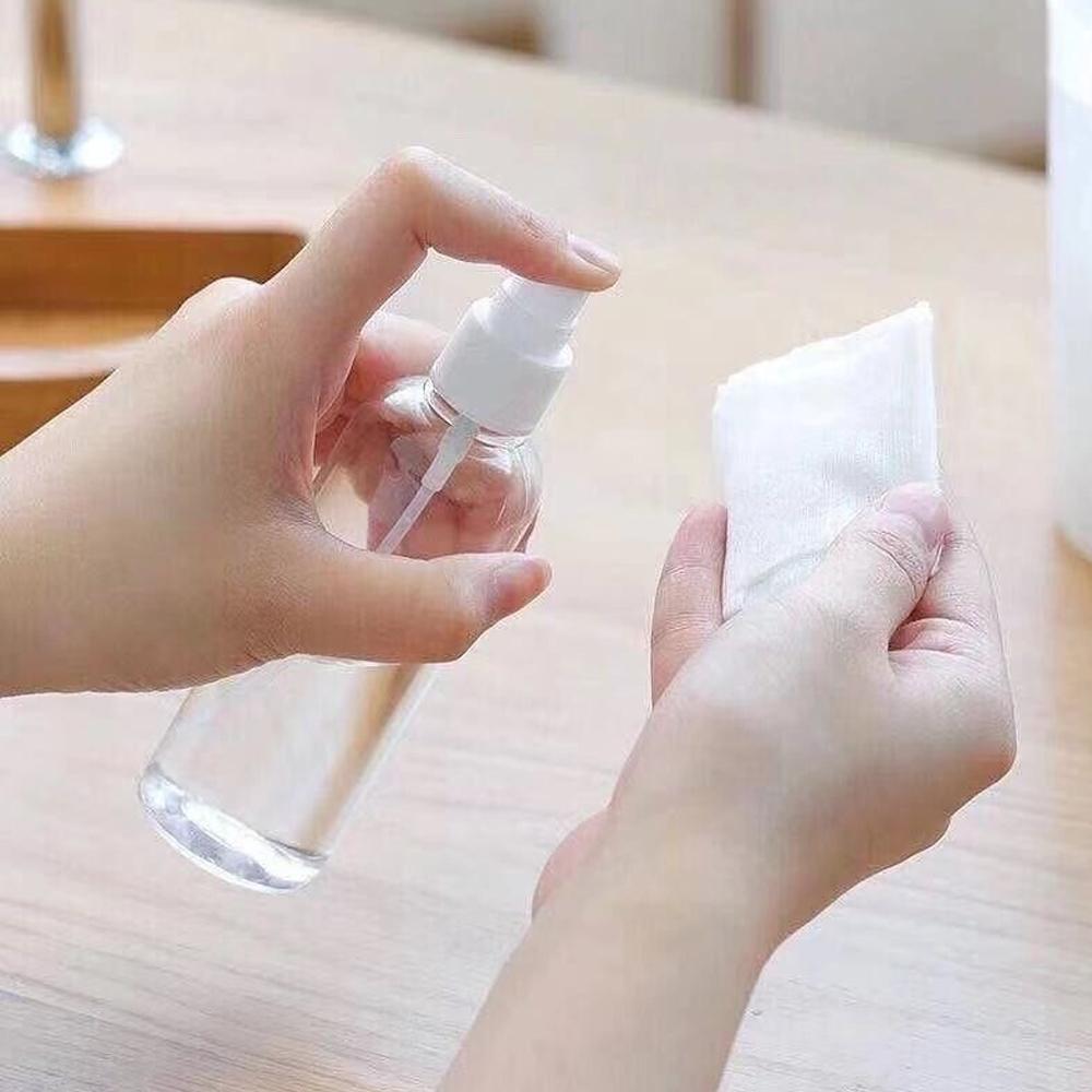 Mini Leere Sprühflaschen Transparent Nachfüllbare Flaschen Kunststoff Parfümzerstäuber Tragbarer Klarer Spender Reise