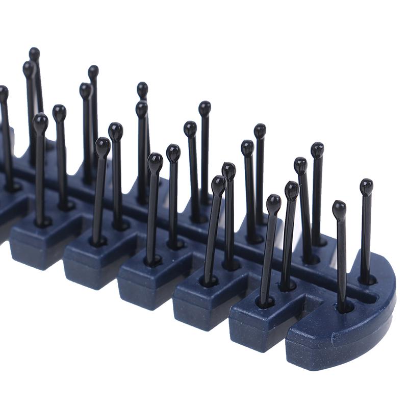 Plastic Double Headed Toothed Women Travel Foldable Diy Hair Beauty Comb Brush