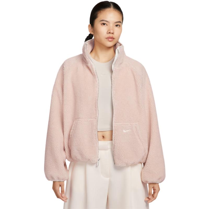 Nike Women s Faux Shearling Jacket L