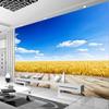 Blue Sky And White Clouds Tv Background Wall Paper 3d Wall Murals Photo Wallpaper Living Room Home Decor Wall Mural