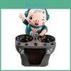 Childrens Educational Toy Electric Dj Pig With Moving Crawl For Toddlers Gift