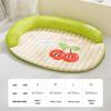 L-shaped Cooling Quilted Dog and Cat Mat with Backrest for All Seasons