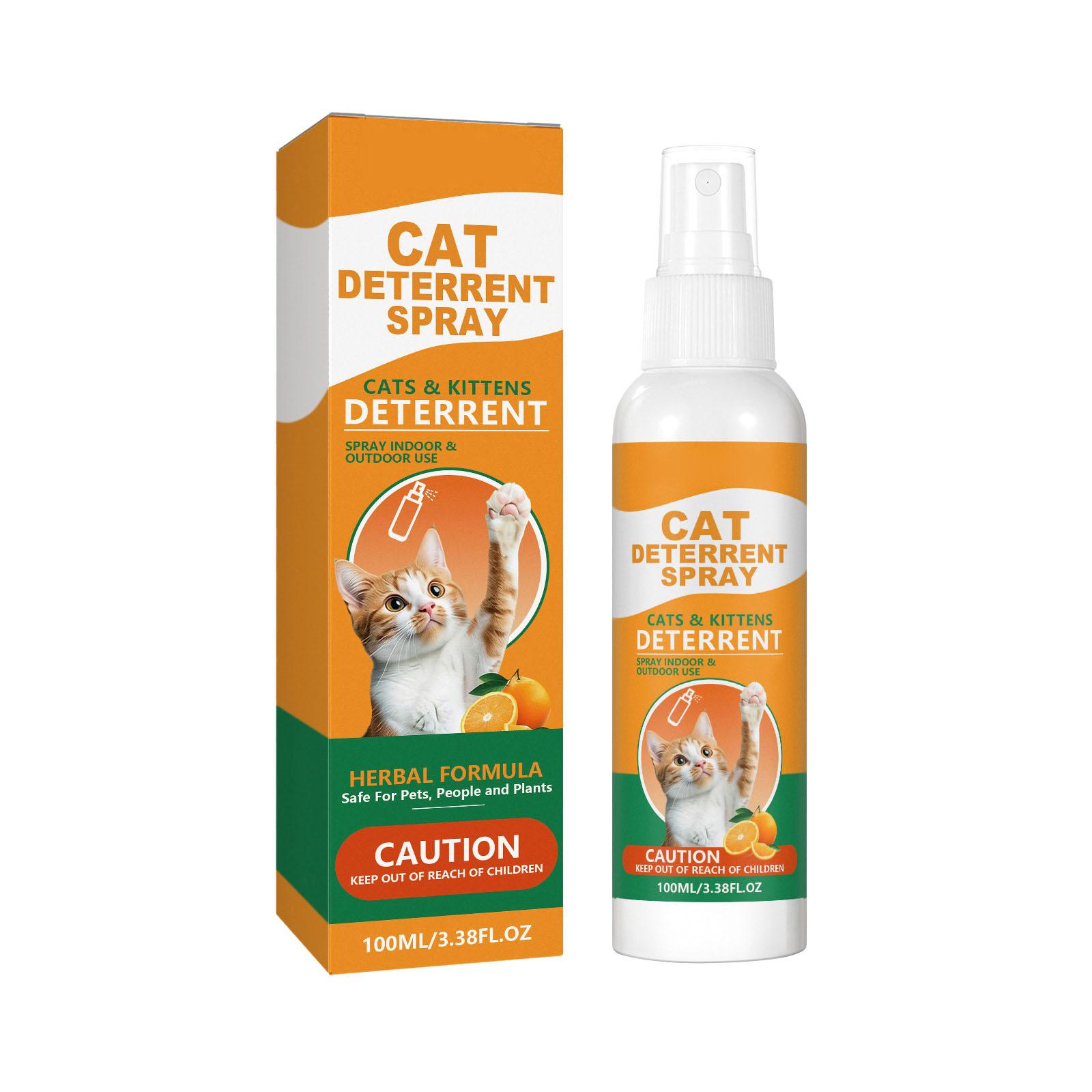 

- Spray For Cats, With Gentle Ingredients. Suitable For Indoor And Outdoor Use In Training. Safe, Natural And Effective,100ML One Size помаранчевий