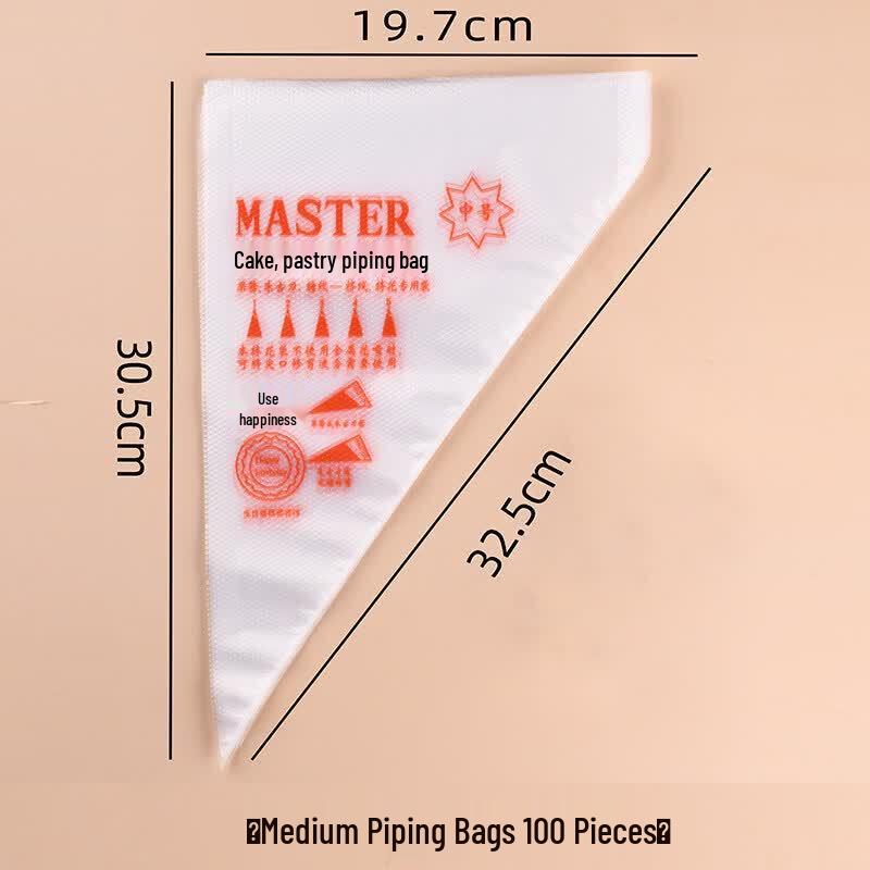 Qiwei Reusable Piping Bags with Tips