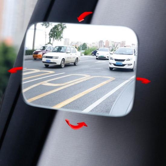 Blind Spot Car Rear View Convex 360° Wide Angle Safety Parking Auxiliary Mirror