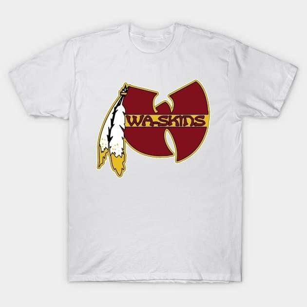 Футболка Washington Redskins - WA-SKINS Футбольная Маш-ап Футболка Унисекс XL