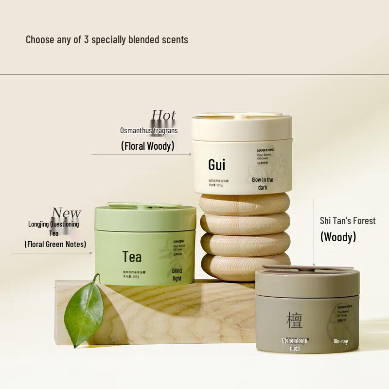 Plant Extract Nourishing Body Oil Cream