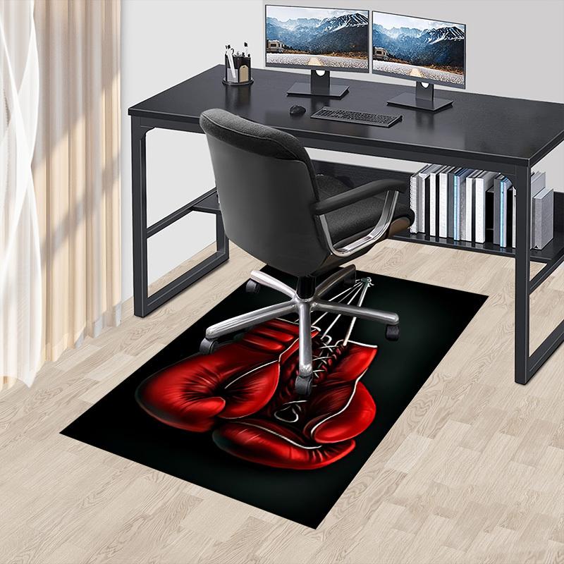 1pc boxing gloves Carpet, Office Rug Outdoor Mat Home Decor Area Carpet Festival