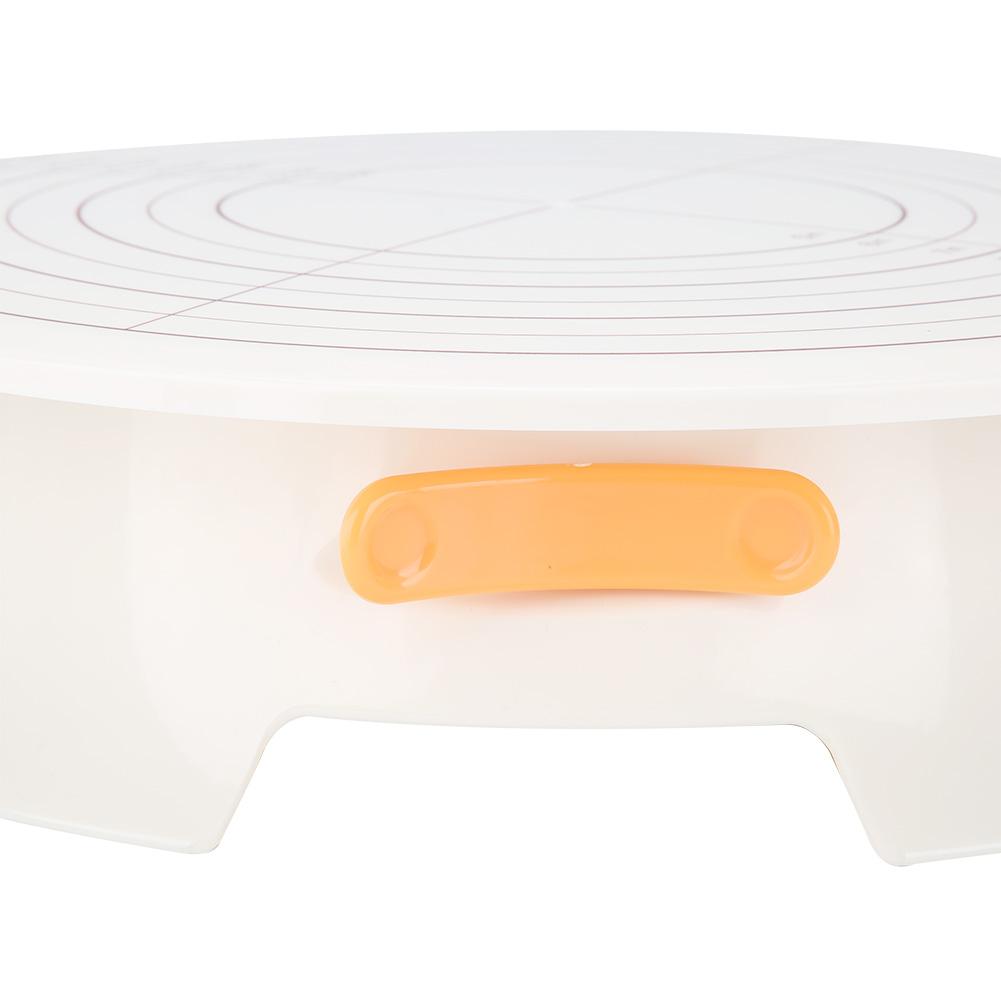Cake Decorating Turntable DIY Rotating Cake Stand Base Kitchen Baking Utensils with Buckle