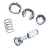 5Pcs Door Lock Core Repair Kit For Golf MK4 1997 2005 OEM Part Numbers 1U0837167 1U0837168 Compatible With Models