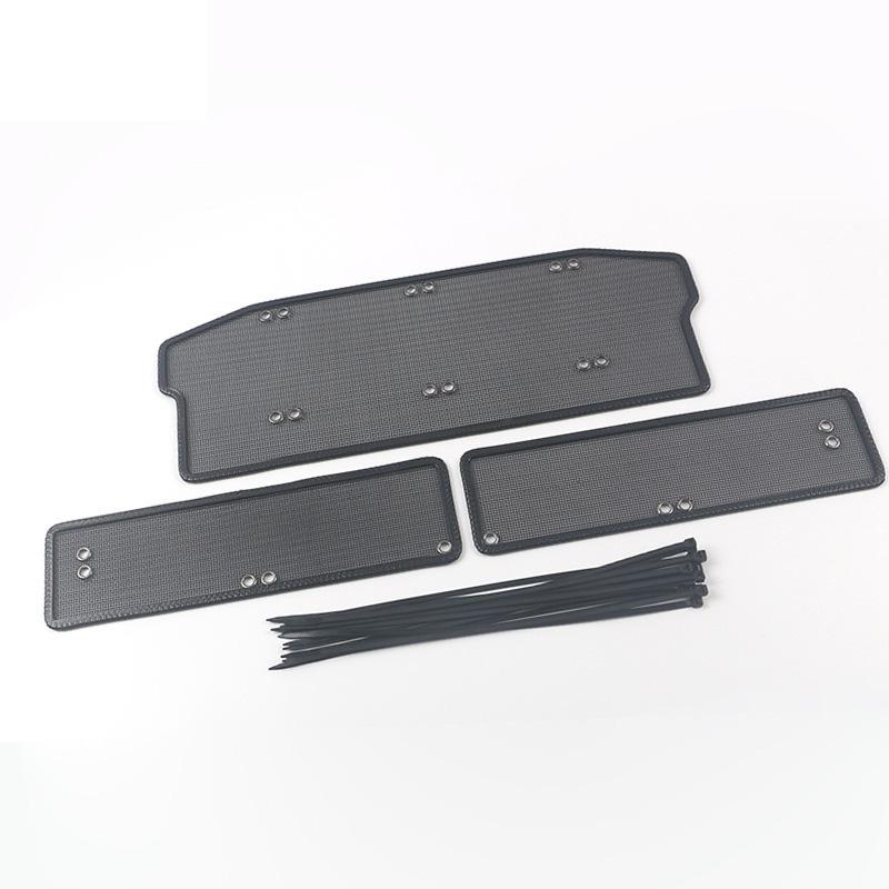 3PCS Grille Insect Screening Mesh Front Grille Water Tank Protective Net for Mitsubishi Outlander 2106 2017 2018 2019 2020 2024