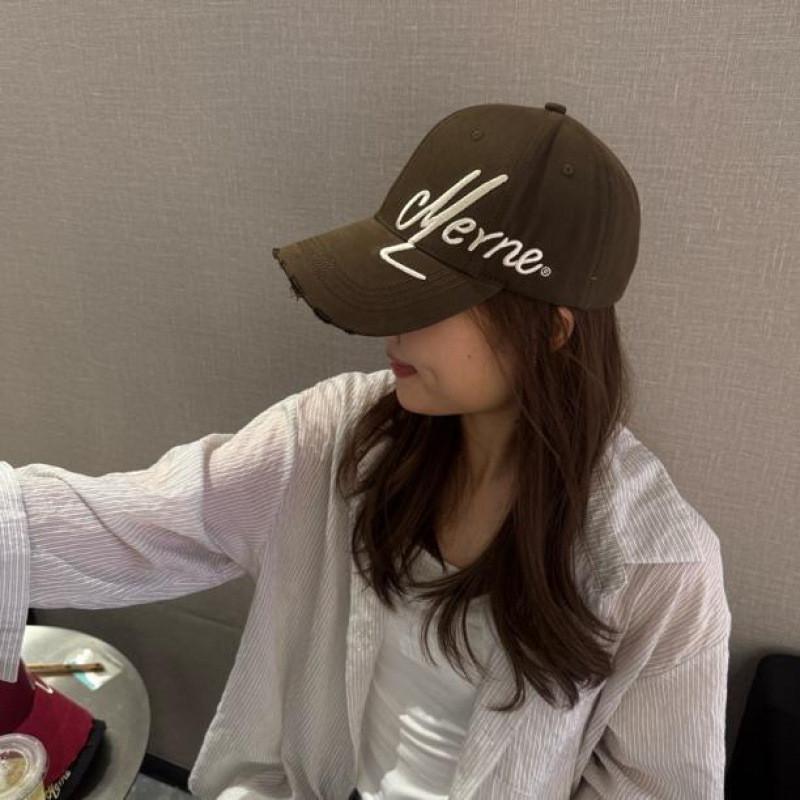 Cappellino da Baseball da Donna con Lettera Ricamata Protezione Solare per l'Estate Stile Casual