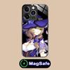 Game GI Lisa Mobile Phone Case for iPhone 17 16 15 14 13 12 11 Air Pro Max Plus Mini MagSafe Glass Colorful Cover Pretty Luxury