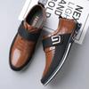 Men Dress Shoes Fashi Leather Men Loafers Classice Shoes Retro Business Shoes Zapatos De Hombre Big Size 48 49 50 51 52