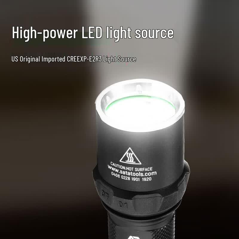 SATA 270 Lumen High-Performance Rechargeable Flashlight