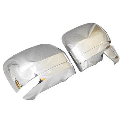 CGP Door Mirror for and Hijet Cargo with OEM Turn Signal Covers, Adhesive, Chrome, S700V, S710V, Atrai, (Vehicles Mirrors) CGP-5756