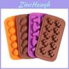 Molde de Silicone Premium de Abóbora de Halloween para Chocolate, Doces, Biscoitos e Cubos de Gelo
