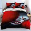 Anime Movie Duvet Cover Character Chucky Saw Comforter Bedding Set,Bed Set Quilt Cover Pillowcase,King Queen Size Bedding Set