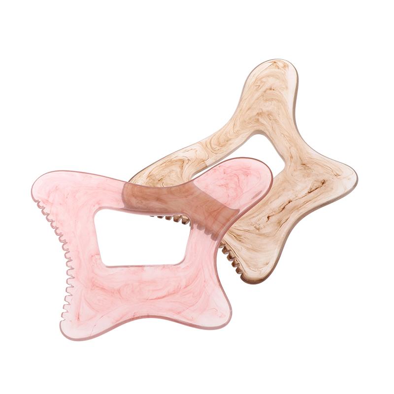 Resin Body Gua Sha Tool Cellulite Massage Tool Lymphatic Drainage Tool For Face Back Body Shaping Tools For Body Care