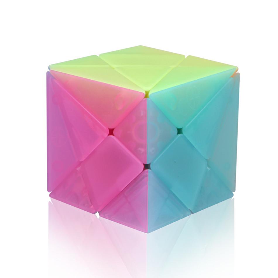 קיוי XMD 3x3 ציר טחנת רוח פישר קובייה הונגרית פאזל מהירות מופאנג게 XMD צעצוע חינוכי מקצועי לילדים