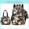 Shoulder Backpack Printed Bag Pencil Case 3 Piece Set Schoolbag Child