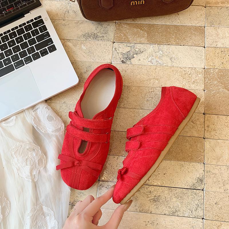 Fashion Flats Women Ballet Dance Shoes Walking Spring Cozy Sport Shoes Woman 2025 Fashion New Designer Sneakers Brand Zapatos De Mujer