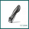 Stainless Steel Nail Clippers Sharpest Nail Cutter Duty Curved Edge for Adult Men Women Swing Out Nail Cleaner/File
