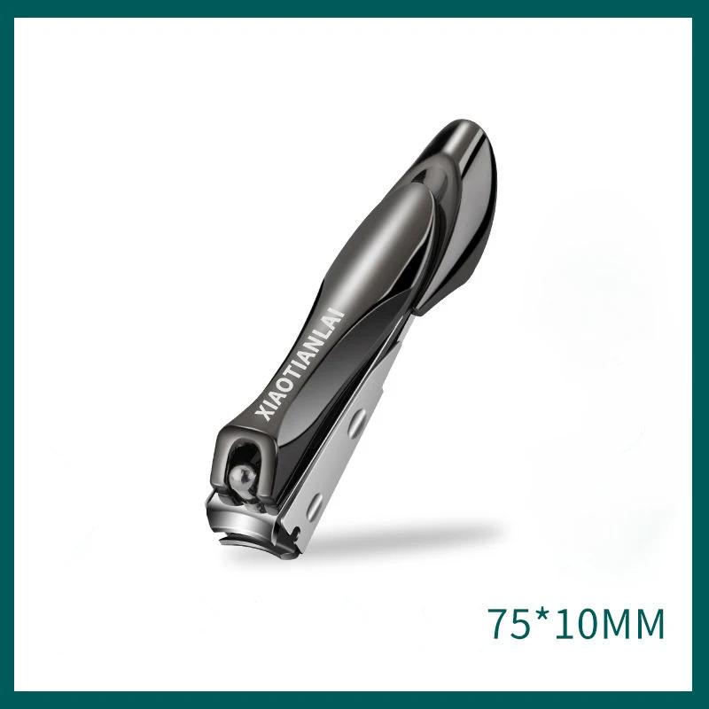 Stainless Steel Nail Clippers Sharpest Nail Cutter Duty Curved Edge for Adult Men Women Swing Out Nail Cleaner/File