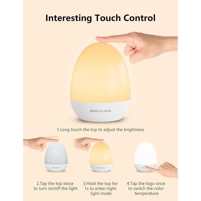 Veilleuse pour enfant mediacous