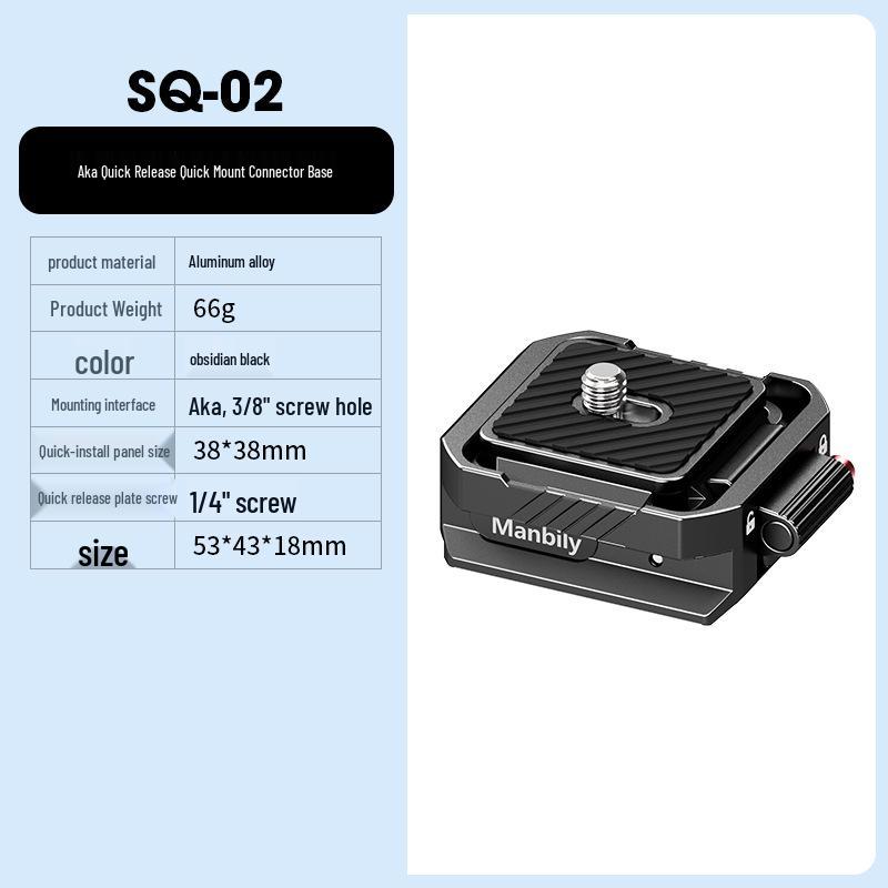 

Universal Quick Release DSLR Tripod Base Stabilizer