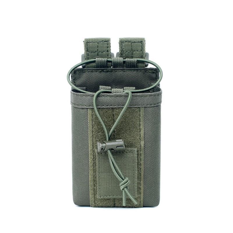 Outdoor Multifunctional Walkie-talkie Hanging Bag Molle Military Fans Sports Camouflage Accessory