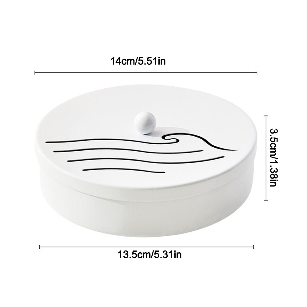 Hollow-out Design Incense Burner With Lid Sandalwood Burner New Mosquito Coil Box Home Use